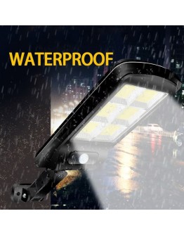 Соларна LED улична лампа със сензор и дистанционно 12 COB